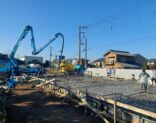 つくばみらい市／基礎工事始まりました。