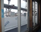 東海村／樹脂サッシトリプルガラス取付完了しました。
